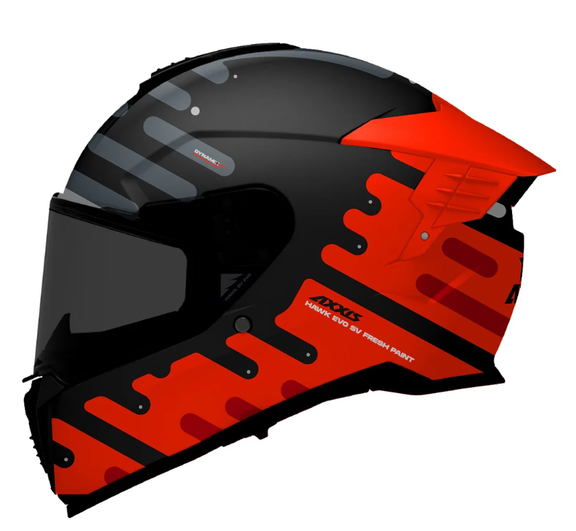 Каска AXXIS HAWK EVO SV FRESHPAINT B5 MATT